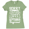 This Girl Is Taken By A Super Sexy September Boyfriend Ladies Fitted T-Shirt
