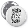 cootie shot (black) Pin-back button