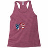 4th of July Baby Foot Racerback Tank