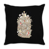 bad tempered rodents Throw Pillow