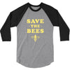 Save The Bees 3/4 Sleeve Shirt