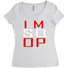 im so op Women's Triblend Scoop T-shirt