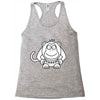 no you are not cool Racerback Tank