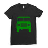 defender land rover Ladies Fitted T-Shirt