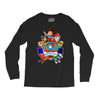 paw patrol birthday boy dad Long Sleeve Shirts