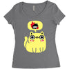 dreaming of destruction Women's Triblend Scoop T-shirt