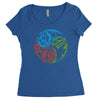 balance of power clearance Women's Triblend Scoop T-shirt