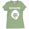 socrates brazil 70s football world cup legend retro Ladies Fitted T-Shirt