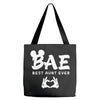 Bae Best Auntie Ever Tote Bags