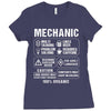 Mechanic Ladies Fitted T-Shirt