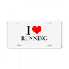 i love running License Plate