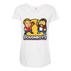 doughboys logo Maternity Scoop Neck T-shirt
