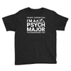 i m not judging you i am a psycho major Youth Tee