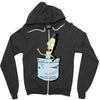 mr. poopybutthole Zipper Hoodie