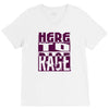 here to rage V-Neck Tee