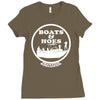 boats and hoes Ladies Fitted T-Shirt
