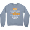 Everybody Relax The Teacher Is Here Crewneck Sweatshirt