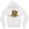 Rubik Cube Zipper Hoodie