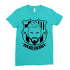 lionel messi Ladies Fitted T-Shirt