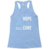 hope love cure stomach cancer awareness Racerback Tank
