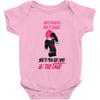 she's beauty she's grage she's punch you in the face Baby Bodysuit