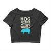 hog butcher to the world chicago Crop Top