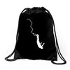 bungeejumping bungeespringen fun sport hobby freizeit extremsport Drawstring Bags
