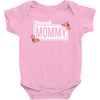 blessed mommy with flower white color Baby Bodysuit