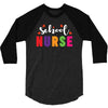 School Nurse 3/4 Sleeve Shirt