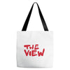 the view Tote Bags