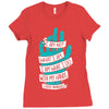 not what i am Ladies Fitted T-Shirt