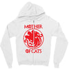 mother of cat new Zipper Hoodie