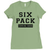 Six Pack Coming Soon Ladies Fitted T-Shirt