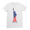 4th of july Ladies Fitted T-Shirt