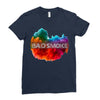 bad smoke Ladies Fitted T-Shirt