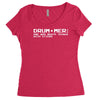 definition of a drummer Women's Triblend Scoop T-shirt