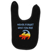 never forget Baby Bibs