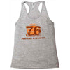 rule 76 play like a champion Racerback Tank