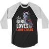 This Girl Loves Her Cane Corso 3/4 Sleeve Shirt