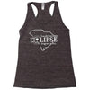 south carolina eclipse Racerback Tank