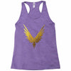the fly bird   maverick jake paul   gold Racerback Tank