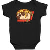 pizza pug Baby Bodysuit