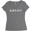 squad friends parody Women's Triblend Scoop T-shirt