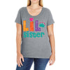 Lil Sister Ladies Curvy T-Shirt