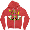 mustard or mayo (2) Zipper Hoodie