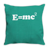 e=mc2 physics science geek physics t shirt Throw Pillow