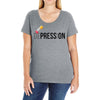 Depression Ladies Curvy T-Shirt
