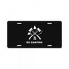 Go Camping License Plate