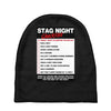 funny stag night checklist, ideal gift, christmas present Baby Beanies