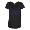 eat,sleep,game Maternity Scoop Neck T-shirt